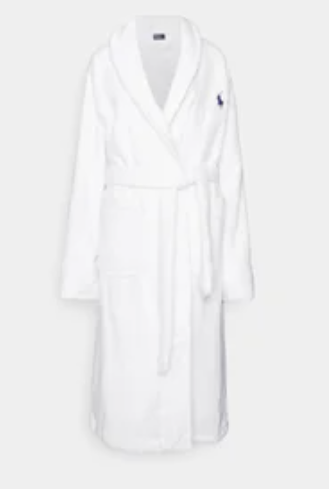 RL White Terry Bathrobe